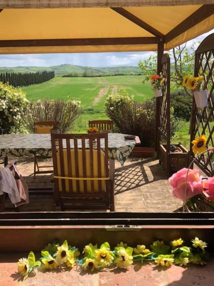 Casa Country House Girasole Vakantie Huis-Wakacje Huis Asciano Exteriér fotografie