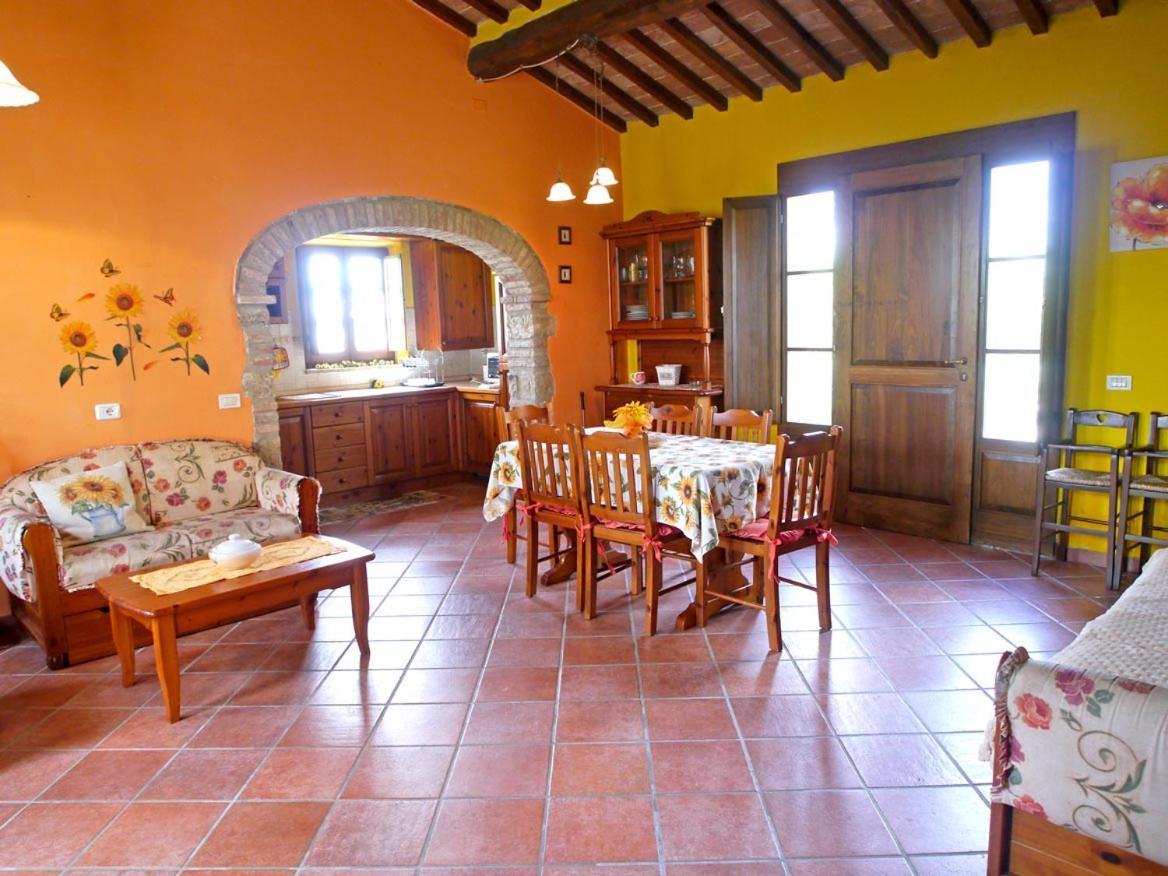 Casa Country House Girasole Vakantie Huis-Wakacje Huis Asciano Exteriér fotografie