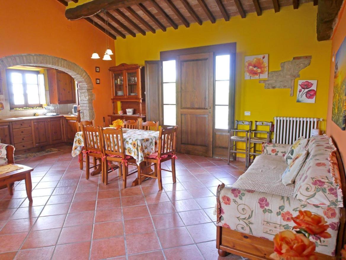 Casa Country House Girasole Vakantie Huis-Wakacje Huis Asciano Exteriér fotografie