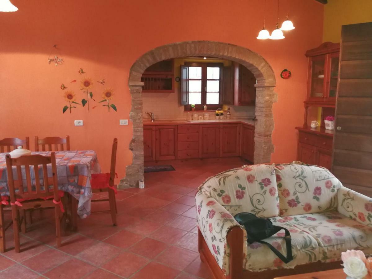 Casa Country House Girasole Vakantie Huis-Wakacje Huis Asciano Exteriér fotografie