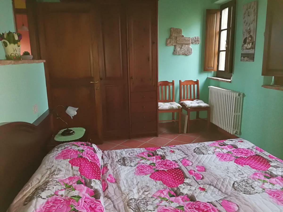 Casa Country House Girasole Vakantie Huis-Wakacje Huis Asciano Exteriér fotografie