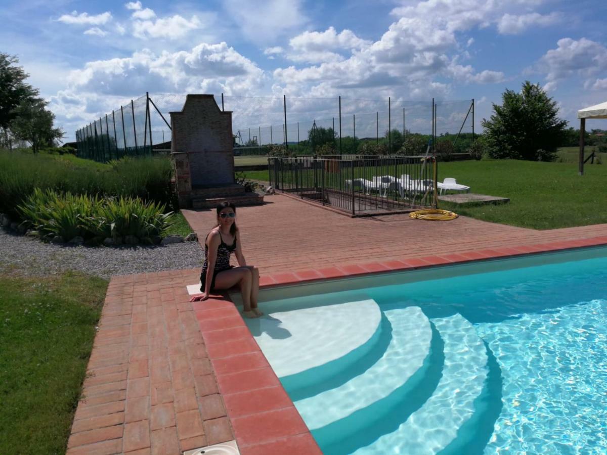 Casa Country House Girasole Vakantie Huis-Wakacje Huis Asciano Exteriér fotografie