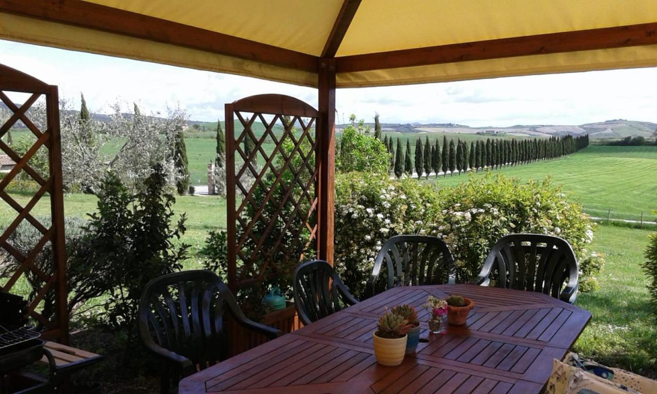 Casa Country House Girasole Vakantie Huis-Wakacje Huis Asciano Exteriér fotografie